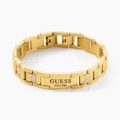 Bracelet Guess Frontiers Acier Jaune Oxyde De Zirconium