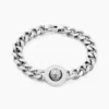Bracelet Guess Lion King Acier Blanc