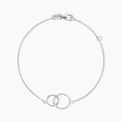 Bracelet Havana Argent Blanc