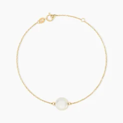 Bracelet Hege Or Jaune Nacre