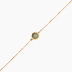 Bracelet Heida Or Jaune Amazonite