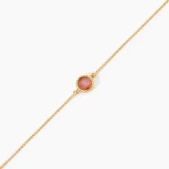 Bracelet Heida Or Jaune Calcédoine