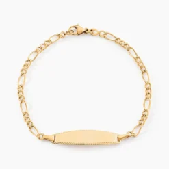 Bracelet Identité Bartolomee Or Jaune