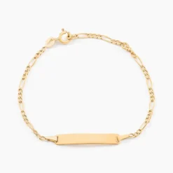 Bracelet Identité Bébé Bartolomee Or Jaune