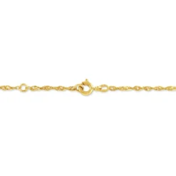 Bracelet Identité Ericka Maille Singapour Or Jaune