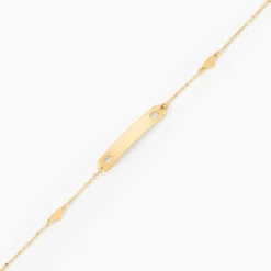 Bracelet Identité Mellie Or Jaune
