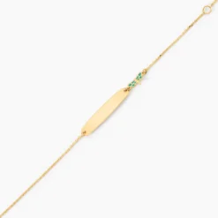 Bracelet Identité Mellie Or Jaune