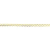 Bracelet Iris Or Jaune Maille Gourmette