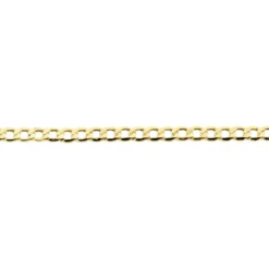 Bracelet Iris Or Jaune Maille Gourmette