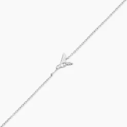 Bracelet Irysa Argent Blanc Oxyde De Zirconium