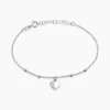 Bracelet Ishane Argent Blanc Oxyde De Zirconium