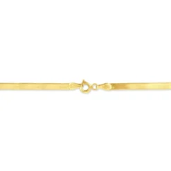 Bracelet Ivria Maille Heringbone Or Jaune