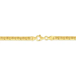 Bracelet Ivy Maille Haricot Or Jaune