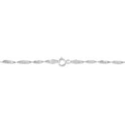 Bracelet Izar Torsadee Or Blanc