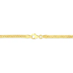 Bracelet Izel Maille Anglaise Or Jaune