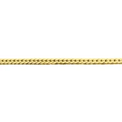 Bracelet Izel Maille Anglaise Or Jaune