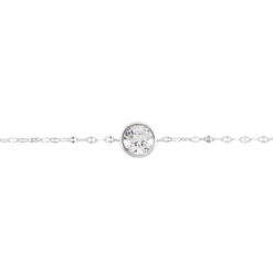 Bracelet Jaclyn Argent Blanc Oxyde De Zirconium