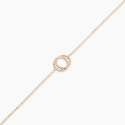 Bracelet Janne Argent Rose Oxyde De Zirconium