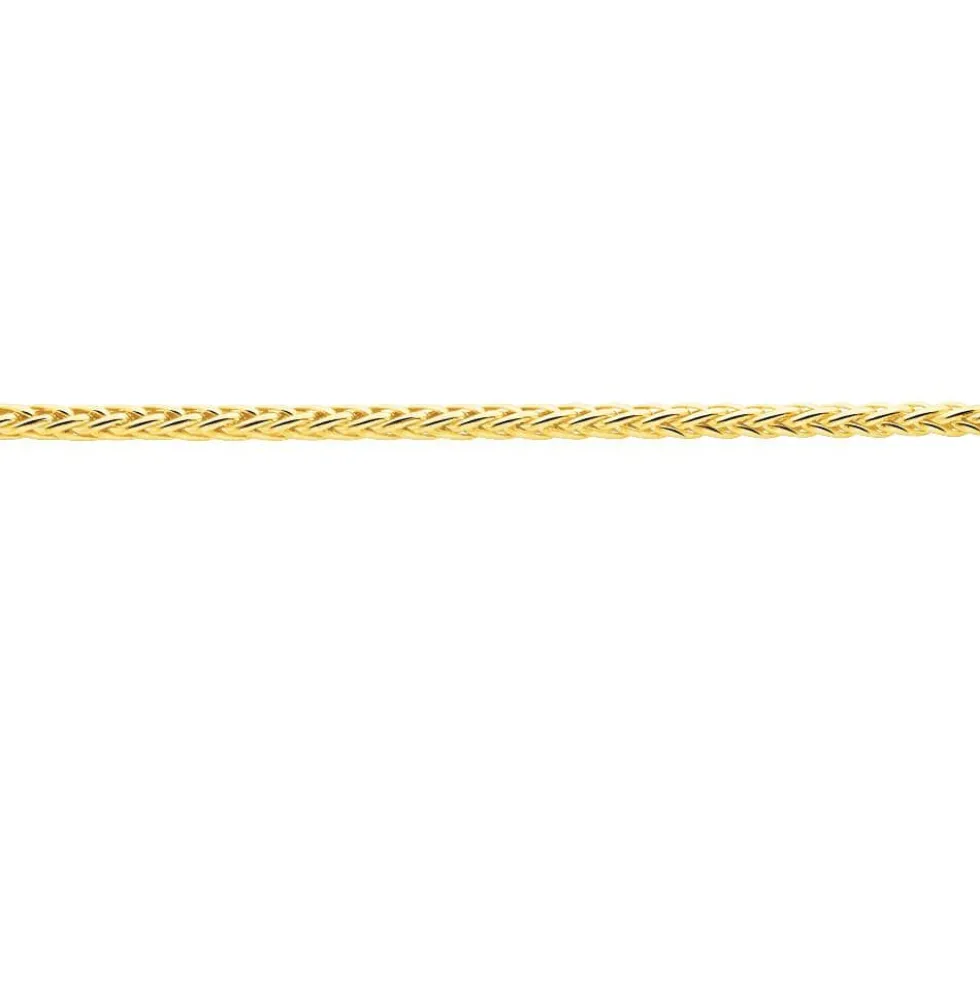 Bracelet Jany Maille Palmier Or Jaune
