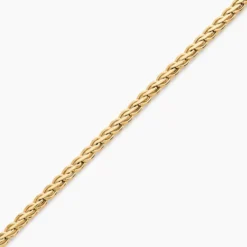 Bracelet Jayna Maille Palmier Or Jaune