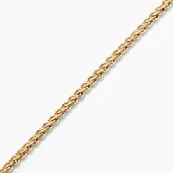 Bracelet Jayna Maille Palmier Or Jaune
