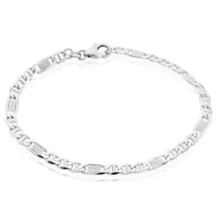 Bracelet Jeremi Argent Blanc