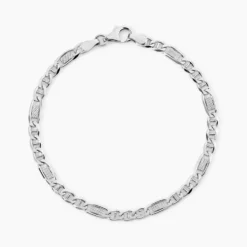Bracelet Jeremi Argent Blanc