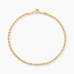 Bracelet Jerry Maille Corde Or Jaune