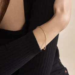 Bracelet Jerry Maille Corde Or Jaune