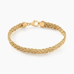 Bracelet Jerry Maille Corde Or Jaune