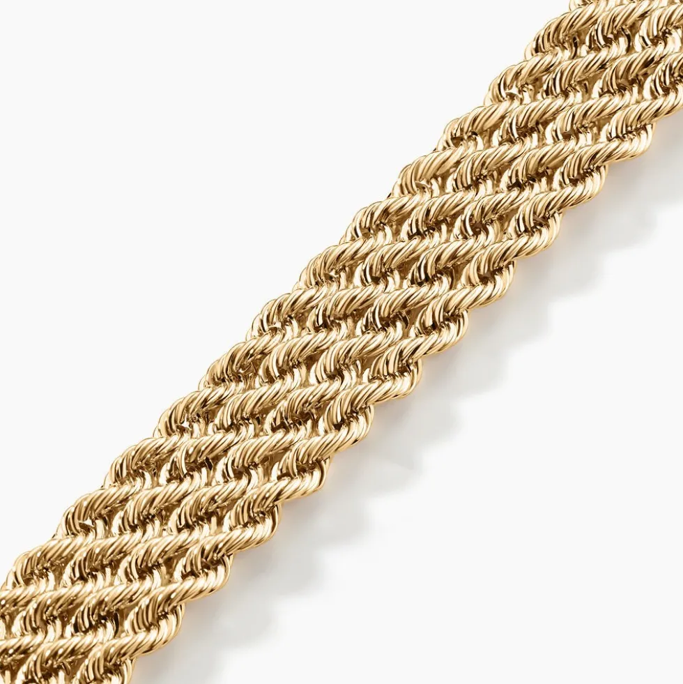 Bracelet Jerry Maille Corde Or Jaune