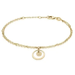 Bracelet Johnnie Plaqué Or Jaune