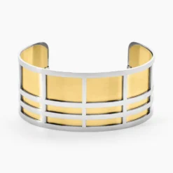 Bracelet Jonc Andria Acier Blanc