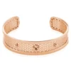 Bracelet Jonc Auda Acier Rose