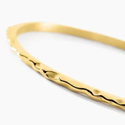 Bracelet Jonc Coimbra Acier Jaune
