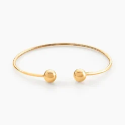 Bracelet Jonc Davina Boules Or Jaune