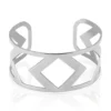 Bracelet Jonc Deanna Acier Blanc