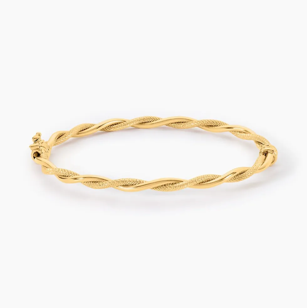 Bracelet Jonc Deniece Or Jaune