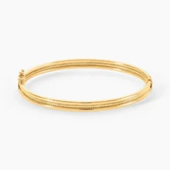 Bracelet Jonc Dionysios Or Jaune