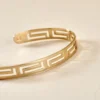 Bracelet Jonc Edmoneae Plaqué Or Jaune