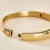 Bracelet Jonc Emiliaan Acier Jaune