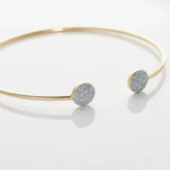 Bracelet Jonc Eryne Or Jaune