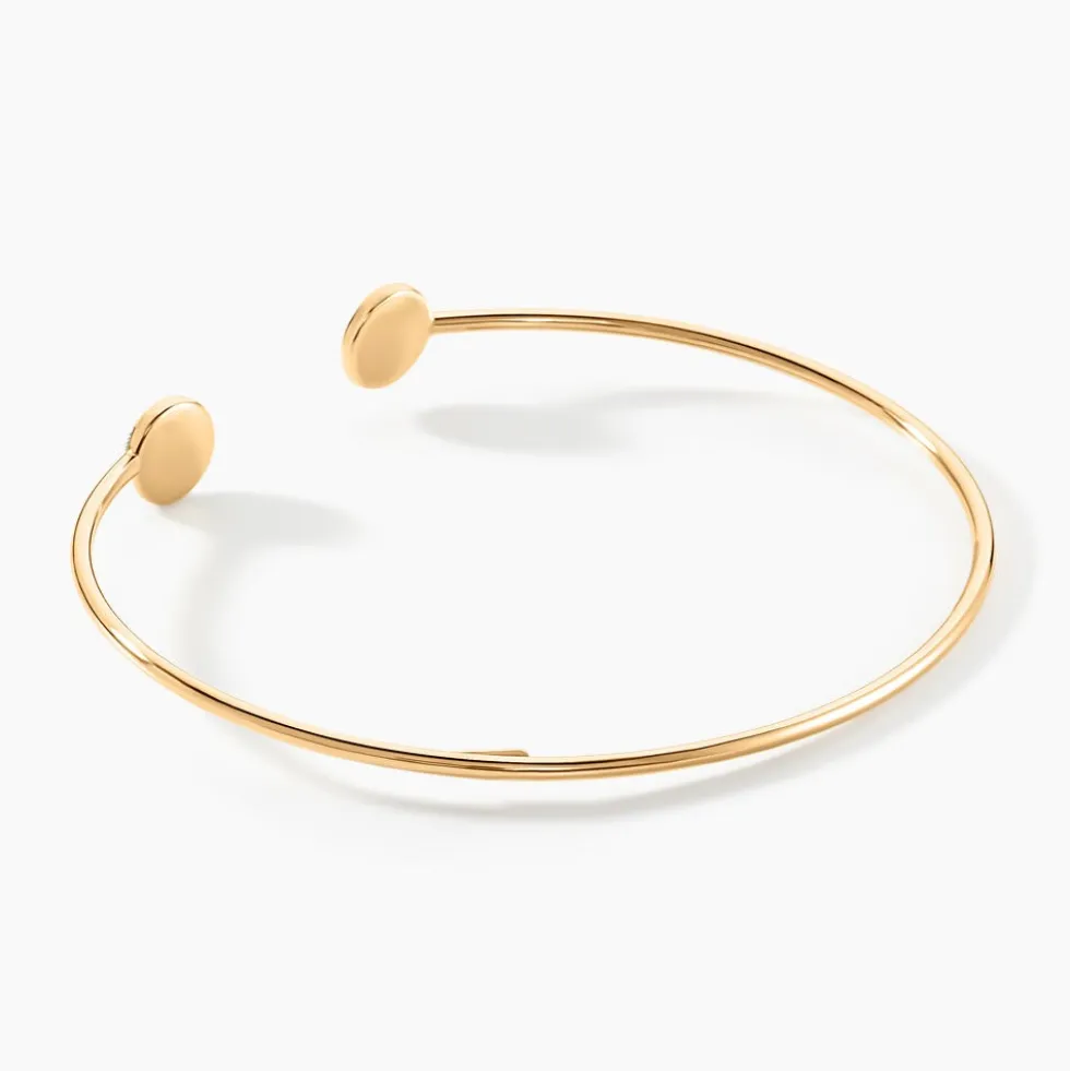 Bracelet Jonc Eryne Or Jaune