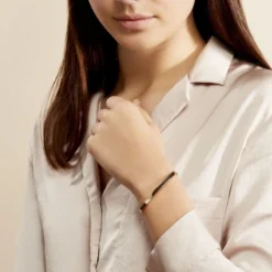 Bracelet Jonc Graca Plaqué Or Jaune