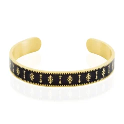Bracelet Jonc Imagine Murielle Acier Jaune