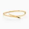 Bracelet Jonc Loise Flexible Or Jaune