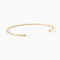 Bracelet Jonc Lou Plaqué Or Jaune