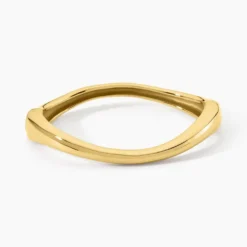 Bracelet Jonc Mamamia Acier Jaune
