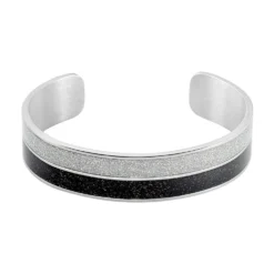 Bracelet Jonc Marie-adelaide Acier Blanc