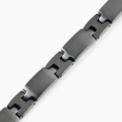 Bracelet Josua Acier Noir